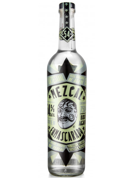 Mezcal Enmascarado 54º Etiqueta Negra 750 Ml