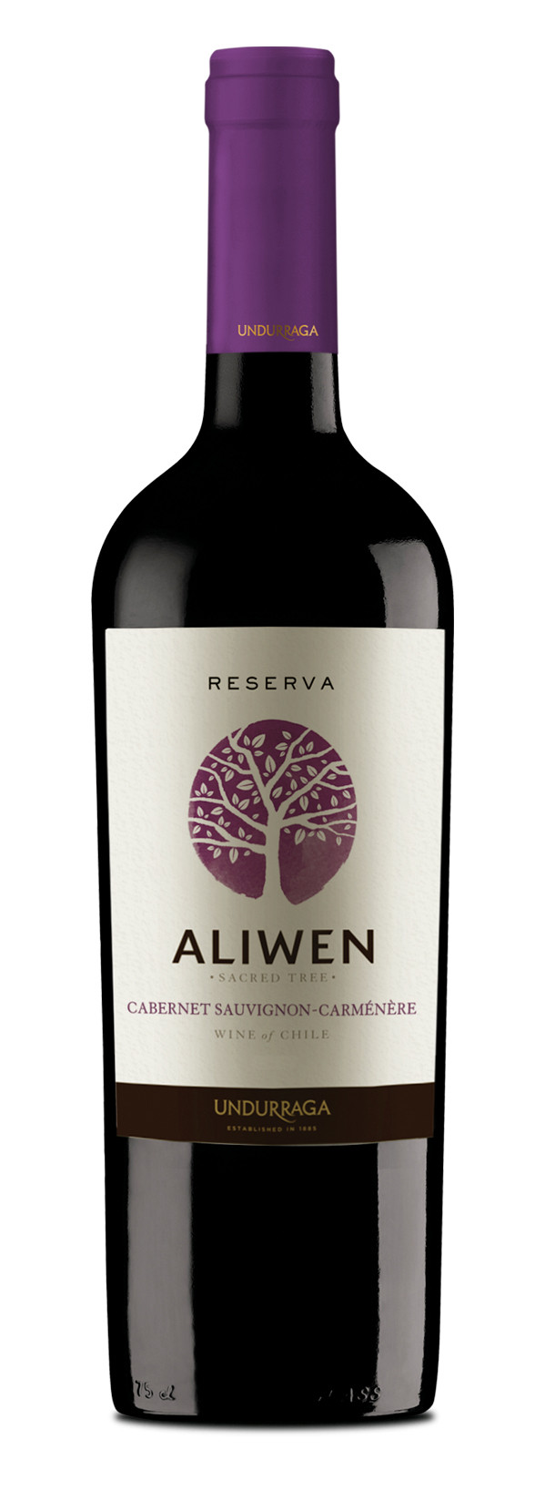 Tinto Undurraga Aliwen Cabernet Sauvignon & Carmenere 750 ml