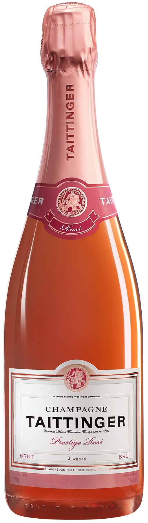 Champagne Taittinger Brut Prestige Rose 750 ml.