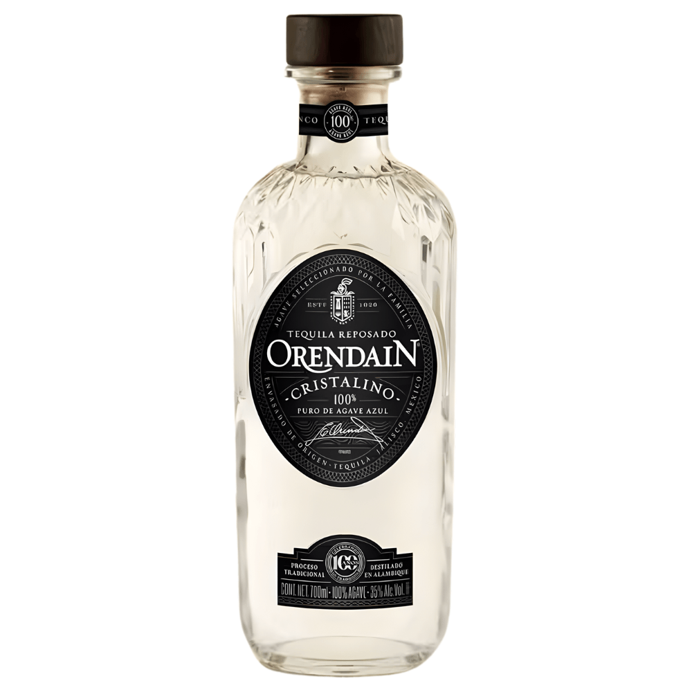 TEQUILA ORENDAIN 100% AGAVE REPOSADO CRISTALINO 700 ML
